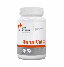 Реналвет VetExpert RenalVet для собак і кішок з нирковою недостатністю, 60 капсул