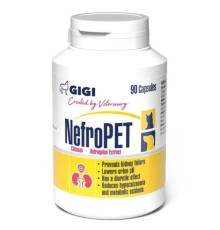 GiGi NefroPET вітаміни при хронічній нирковій недостатності у собак та котів, 90 капсул