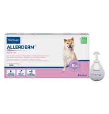 Аллердерм Спот-он Virbac Allerderm Spot-on капли для собак от 10 кг, 6 пипеток по 4 мл