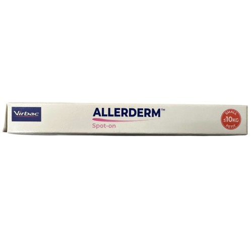 Аллердерм Спот-он Virbac Allerderm Spot-on краплі для собак до 10 кг, 6 піпеток по 2 мл