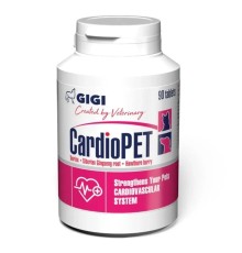 КардіоПет CardioPet GIGI для підтримки серця у собак та котів, 90 таблеток