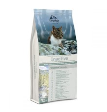 Сухий корм для кастрованих і стерилізованих котів Carpathian Pet Food Inactive з куркою і атлантичним палтусом для малоактивних, 1,5 кг