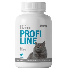 Вітаміни ProVet Profiline Біотин комплекс для шерсті котів, 180 таб