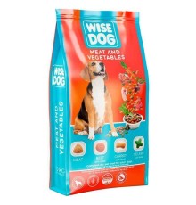 Сухий корм для собак Wise Dog м'ясо і овочі, 1 кг (ваговий)