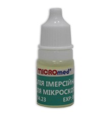 Олива імерсійна MICROmed синтетична, 10 мл
