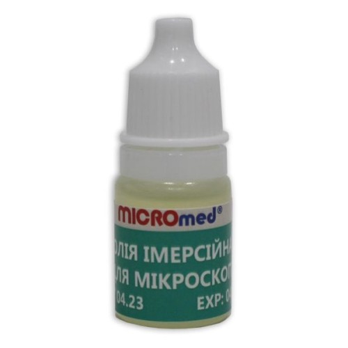 Олива імерсійна MICROmed синтетична, 10 мл
