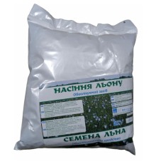 Кормова добавка Вдовиця насіння льону, 1 кг