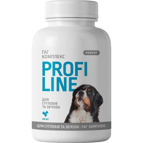 Вітаміни ГАГ Комплекс ProVET Profiline для суглобів та зв'язок для собак, 100 таблеток