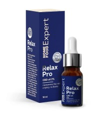 Дієтична добавка CBD oil 2% для зменшення тривожності та болю Relax Pro HOME FOOD Expert, 10 мл