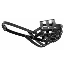 Намордник м'який Collar №4 (ротвейлер, кобель), чорний, 36х10 см