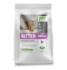 Сухий корм Stardeyl Стар Kitten (курка) для кошенят, 10 кг