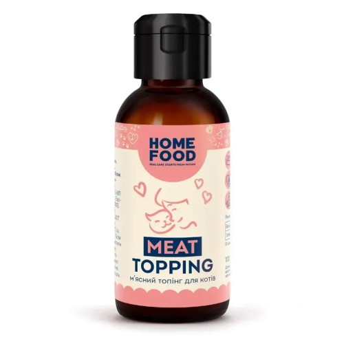 М'ясний топінг для котів Home Food 100 г