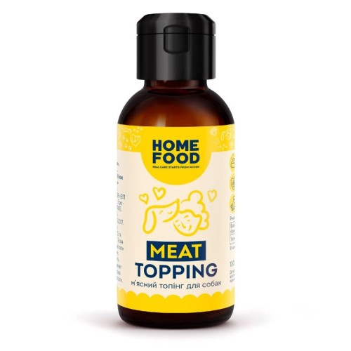 М'ясний топінг для собак Home Food, 100 г