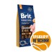 Сухий корм для собак середніх порід 10-25 кг Brit Premium Dog Adult М з куркою, 15 кг