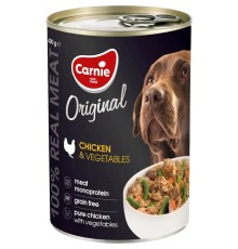 Вологий корм Carnie Original Mono Protein Курка з овочами для собак, 400 г