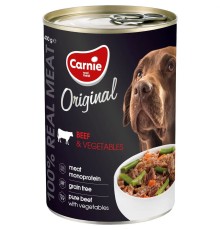 Вологий корм для собак Carnie Original Mono Protein Яловичина з овочами, 400 г