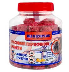 Щелкунчик банка брикети асорті від щурів та мишей, 320 г