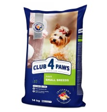 Сухий корм для собак малих порід Club 4 Paws Premium, 14 кг