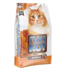 Сухий корм для котів Пан Кот Курка, 10 кг