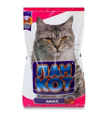Сухий корм для котів Пан Кот Мікс, 10 кг