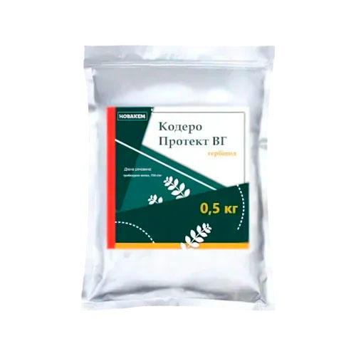 Гербіцид Кодеро Протект ВГ (трибенурон-метил, 750 г/кг), 0.5 кг