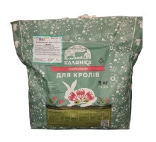 Комбікорм Калинка гровер для кролів (від 60 до 110 днів) 6805 100% готовий корм, 5 кг