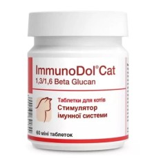 ІмуноДол Кет Dolfos ImmunoDol Cat для підтримки імунітету кішок, 60 міні таблеток