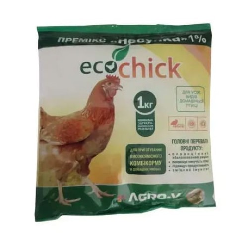 Премікс ECOchick Несучка 1% для курей несучок (5010), 1 кг