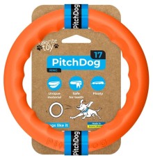 Кільце для апортування Pitch Dog 17 см Помаранчеве
