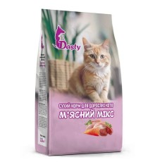 Сухий корм для котів Dasty М'ясний мікс, 1 кг (ваговий)