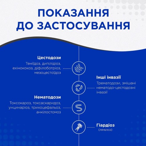 Квантефен ModeS антигельмінтні таблетки для котів і собак малих порід, 4 таблетки