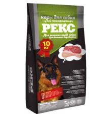 Сухой корм РЭКС для больших пород собак, 10 кг