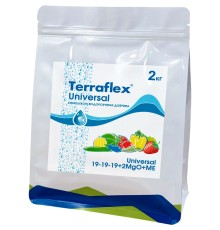 Комплексне добриво Terraflex Терафлекс Universal 19-19-19+2MgO+ТЕ, 2 кг