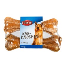 Ласощі для собак Trixie 27622 Кістки пресовані з рубцем 12 см, 120 г