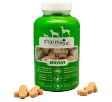 Харчова добавка Pharma Pet Brain 235 г, підтримка роботи мозку, для собак
