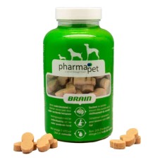 Харчова добавка Pharma Pet Brain 235 г, підтримка роботи мозку, для собак