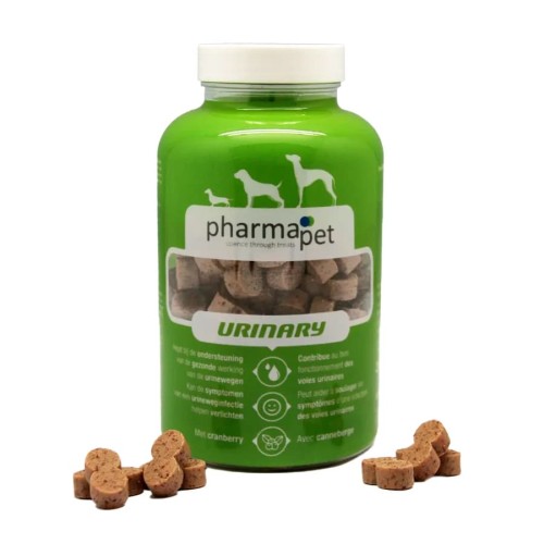 Pharma Pet Urinary - дополнительный корм для собак в таблетках: клюква для мочевыводящих путей, 235 г