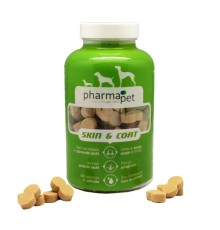 Пищевая добавка Pharma Pet Skin & Coat 235 г, здоровье кожи и шерсти, для собак