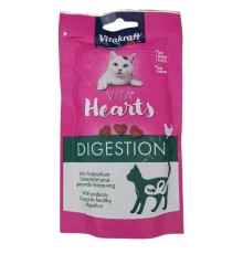 М'які сердечка Vitakraft Vita Hearts Digestion з куркою та пребіотиками для котів, 40 г