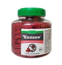 Родентицид Капкан парафінові брикети, 300 г