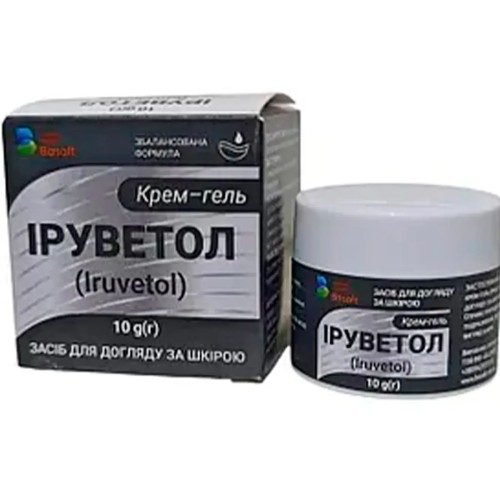 Іруветол, крем-гель для догляду за шкірою тварин, 10 г, Basalt