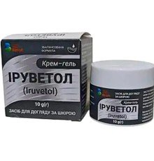 Ируветол (ДЛЯ ЖИВОТНЫХ) крем-гель, средство по уходу за кожей, 10 г