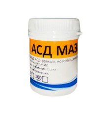 АСД (ДЛЯ ТВАРИН) мазь (АСД 3 фракція, димексид, новокаїн), 50 г