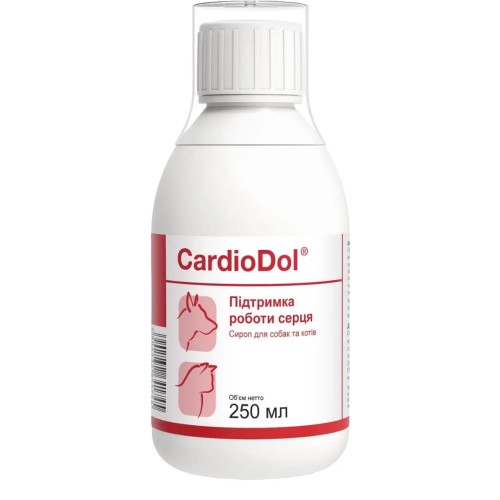 КардіоДол Dolfos CardioDol сироп для серця для собак і кішок, 250 мл