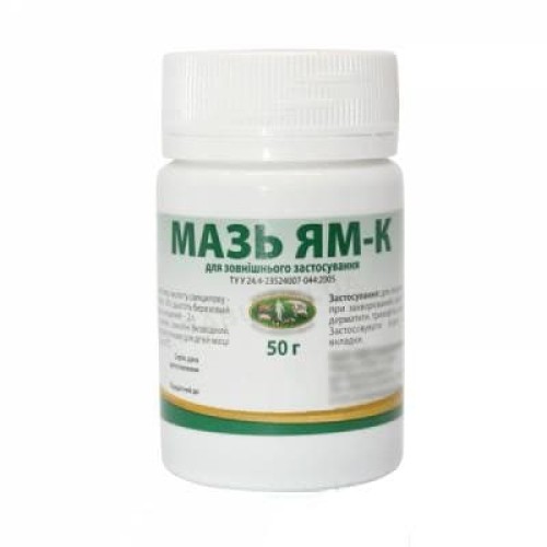 Мазь Ям-К (ДЛЯ ТВАРИН), 50 г
