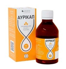 Аурикап средство для промывания ушной раковины собак и кошек, 100 мл