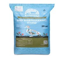 Калинка-25ВП для молодняка водоплавної птиці 21-49 днів гровер 6602, 25 кг