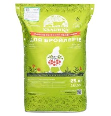 Комбикорм Калинка предстартовая для бройлеров 2400 (0-7 дней) 100% готовый корм 8211, 25 кг
