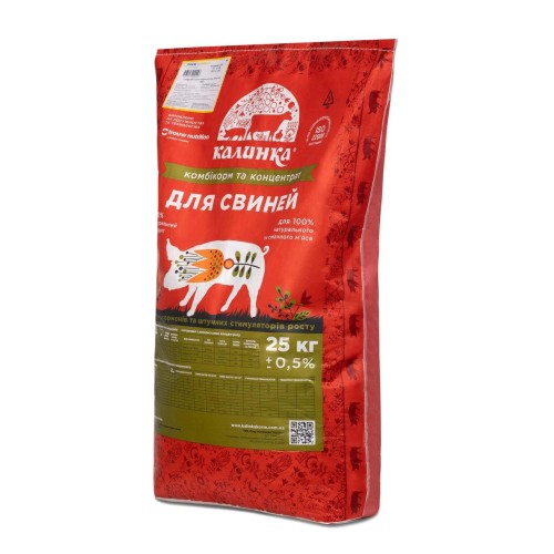 БМВД 10% Калинка для поросят (от 60-110 кг) 8114, 25 кг