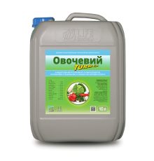 Овощной Турбо, удобрение органоминеральное, аминохелатный комплекс, 10 л